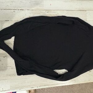 American Eagle Outfitters Black Long Sleeve Tee